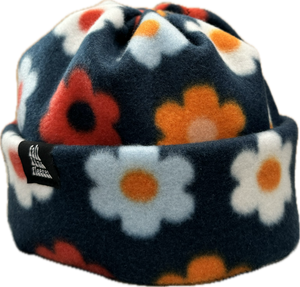 Navy Blue Flowers