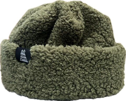 Olive Green Sherpa
